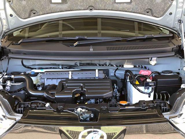 ミライース Ｘ　ＳＡＩＩＩ　２ＷＤ　アイドリングストップ　キーレスエントリー　衝突被害軽減システム　横滑り防止機能　電動格納ドアミラー　オートライト　マニュアルエアコン　パワステ　パワーウインドウ　ＡＢＳ（19枚目）