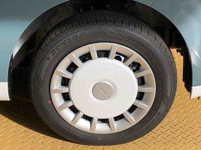 ムーヴキャンバス ストライプスＧ　４ＷＤ　両側電動スライドドア　オートライト　衝突被害軽減システム　横滑り防止機能　シートヒーター　プッシュスタート　スマートキー　オートエアコン　電動格納ドアミラー　アイドリングストップ　ＡＢＳ（21枚目）