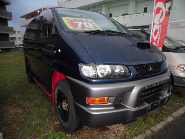 MITSUBISHI DELICA SPACE GEAR XE | 2002 | NAVY M | 186000 km | details ...