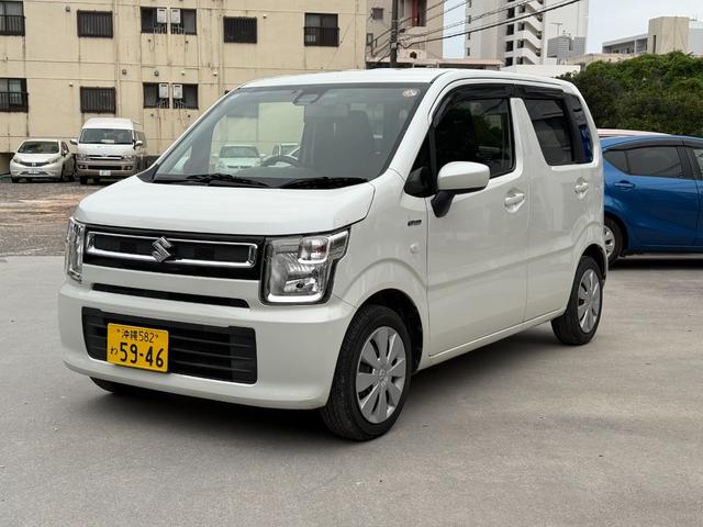 ワゴンＲ ハイブリッドＦＸ　オートライト・オートマチックハイビーム・ベンチシート・フルフラット・シートヒーター・キーレスエントリー・スマートキー