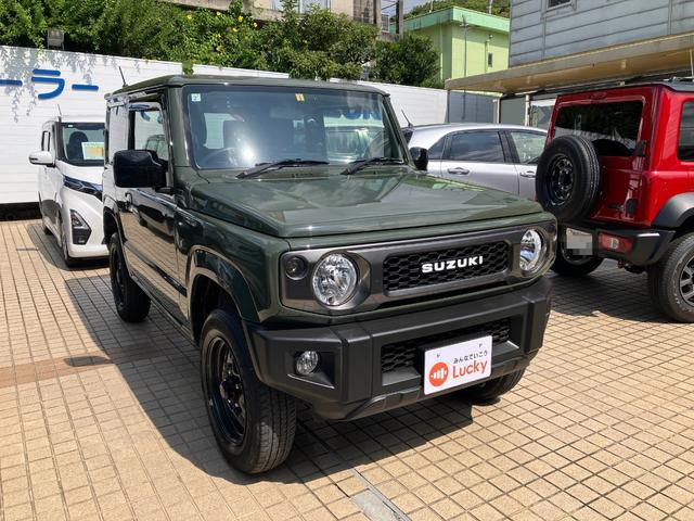 ジムニー ＸＬ　電格ドアミラー　キーレススタートシステム　スマートキー＆プッシュスタート　助手席エアバッグ　パートタイム４ＷＤ　セキュリティ　エアバック　横滑り防止機能　パワーウィンドウ　フルオートエアコン　ＡＢＳ（5枚目）