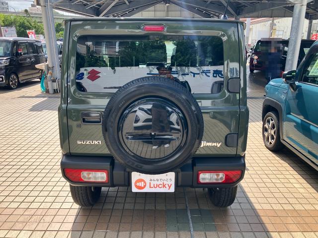 ジムニー ＸＬ　電格ドアミラー　キーレススタートシステム　スマートキー＆プッシュスタート　助手席エアバッグ　パートタイム４ＷＤ　セキュリティ　エアバック　横滑り防止機能　パワーウィンドウ　フルオートエアコン　ＡＢＳ（9枚目）