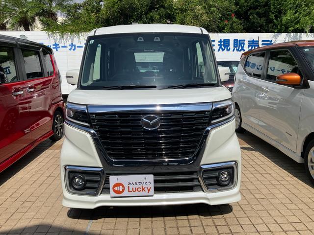 フレアワゴンカスタムスタイル ハイブリッドＸＳ　３６０°カメラ　ＬＥＤヘットライト　デュアルセンサーブレーキサポート　ブルートゥース　オートクルーズ　電格ミラー　前席シートヒーター　スマートキ　横滑り防止機能　地デジ　盗難防止装置　ＥＴＣ付き　ＰＳ（6枚目）