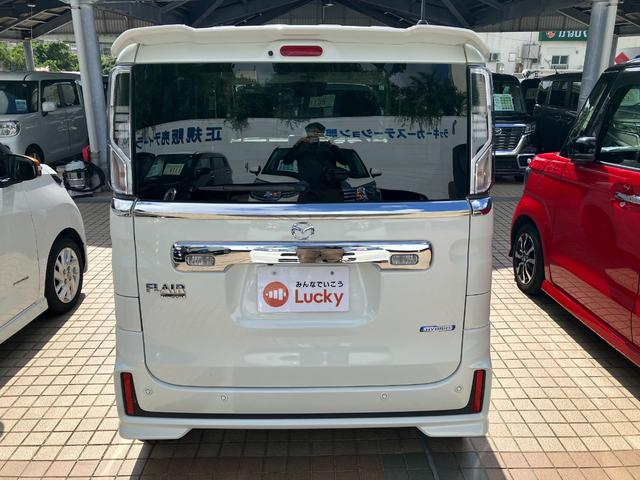 フレアワゴンカスタムスタイル ハイブリッドＸＳ　３６０°カメラ　ＬＥＤヘットライト　デュアルセンサーブレーキサポート　ブルートゥース　オートクルーズ　電格ミラー　前席シートヒーター　スマートキ　横滑り防止機能　地デジ　盗難防止装置　ＥＴＣ付き　ＰＳ（9枚目）