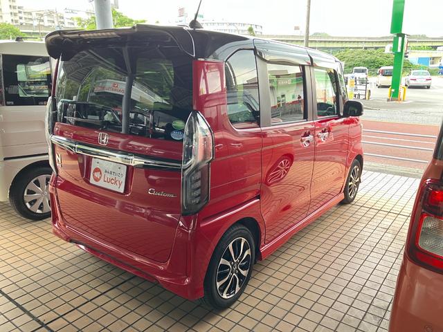 Ｎ－ＢＯＸカスタム Ｇ・Ｌホンダセンシング　Ｂｌｕｅｔｏｏｔｈ音楽　地デジＴＶ　整備記録簿　ＳＤナビゲーション　電動格納ドアミラー　サイドカメラ　オートＬＥＤ　助手席エアバッグ　フルフラット　車線逸脱警報装置　キーレス　アイドリングＳＴ　ＥＴＣ（10枚目）