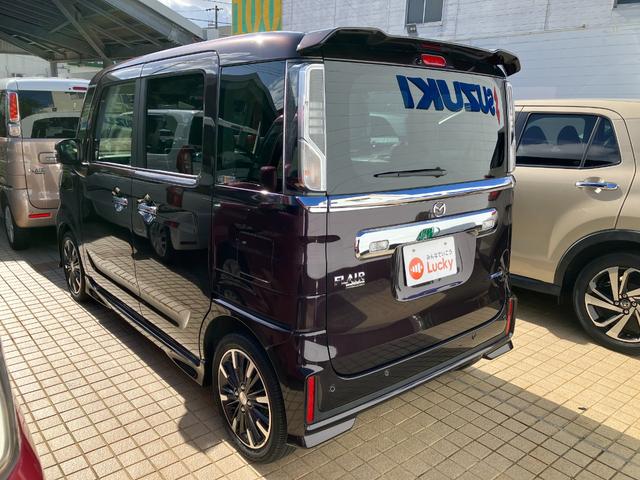 フレアワゴンカスタムスタイル ハイブリッドXS 車線逸脱警報システム LEDヘットライト デュアルセンサーブレーキサポート ブルートゥース オートクルーズ 電格ミラー 前席シートヒーター スマートキ 横滑り防止機能 地デジ 盗難防止装置 ETC付き(8枚目)