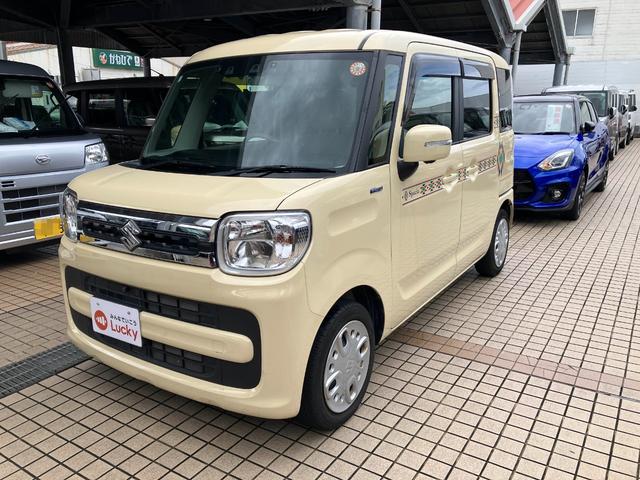 スペーシア ハイブリッドＸ　デュアルセンサーブレーキＳ　両側パワードア　コーナーセンサ　スマートエントリー　地デジフルセグ　シ－トヒ－タ－　フロントカメラ　電格ドアミラー　ＥＴＣ車載器　ブルートゥース　ｉ－ｓｔｏｐ　フリーキー（7枚目）