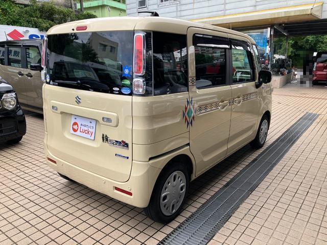 スペーシア ハイブリッドＸ　デュアルセンサーブレーキＳ　両側パワードア　コーナーセンサ　スマートエントリー　地デジフルセグ　シ－トヒ－タ－　フロントカメラ　電格ドアミラー　ＥＴＣ車載器　ブルートゥース　ｉ－ｓｔｏｐ　フリーキー（10枚目）