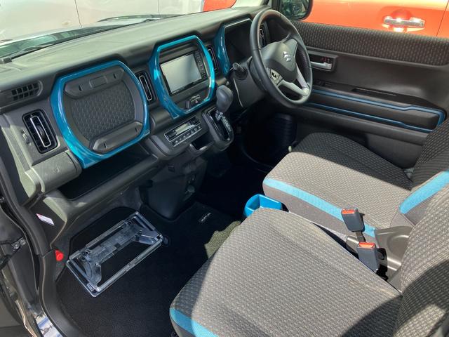 ハスラー ハイブリッドＸ　ＴＶ＆ナビ　ＥＴＣ付　オートＬＥＤ　アイドルストップ　ＵＳＢ入力　キーレスエントリー　運転席エアバッグ　フルフラット　前席シートヒーター　セキュリティアラーム　ＬＥＤライト　ドライブレコーダー　記録簿（23枚目）