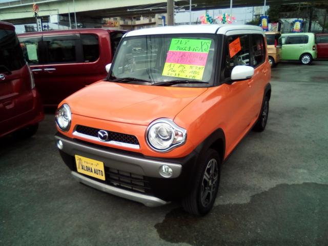 フレアクロスオーバー ＸＳ　アイドリングストップ　衝突被害軽減ブレーキ　横滑り防止装置　ナビ　ワンセグ　ＣＤ　ＡＭＦＭラジオチューナー　ＣＶＴ　オートエアコン　オートライト　プッシュスタート　純正１５インチアルミホイール（7枚目）