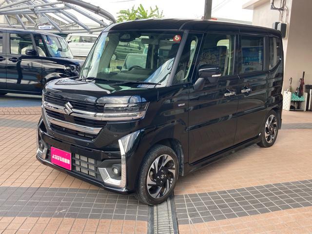 スペーシアカスタム ハイブリッドXS 全方位モニター付きメモリーナビ 両側パワースライドドア 15インチアルミホイール サーキュレーター(6枚目)