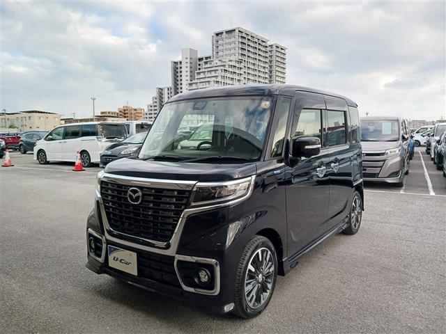 フレアワゴンカスタムスタイル ハイブリッドXS フルセグ メモリーナビ DVD再生 ミュージックプレイヤー接続可 バックカメラ 衝突被害軽減システム ETC 両側電動スライド LEDヘッドランプ アイドリングストップ(3枚目)