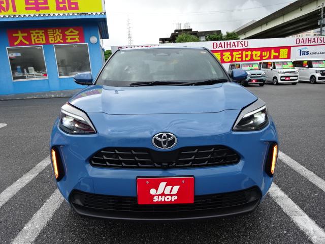 ヤリスクロス ハイブリッドＺ　トヨタセーフティーセンス　純正ディスプレイオーディオ　全方位カメラ　ブルートゥース　ＨＤＭＩ　ドライブレコーダー　ＥＴＣ　ハーフレザーシート　ＬＥＤヘッドライト　パワーシート　前後クリアランスソナー（2枚目）