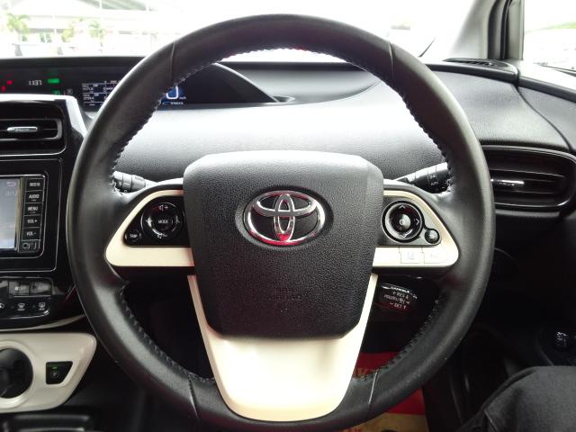 プリウス Ｓ　走行３万３千キロ　トヨタセーフティーセンス　ＳＤナビ　フルセグＴＶ　ＤＶＤ　ブルートゥース　前後ドライブレコーダー　ＥＴＣ　バックカメラ　ＬＥＤヘッドライト　純正アルミ　クルーズコントロール（23枚目）