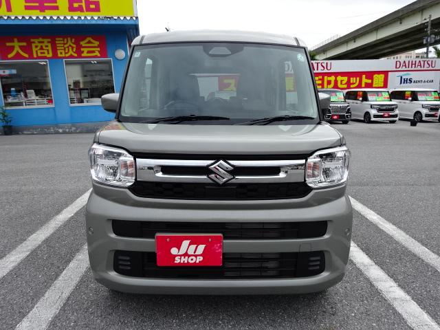 スペーシア ハイブリッドＸ　走行２千キロ　レーダーブレーキサポート　フロアマット　ワイドバイザー　サビ止め施工付き　ＬＥＤヘッドライト　両側パワースライドドア　前後クリアランスソナー　リアサーキュレーター　後席オットマン（2枚目）