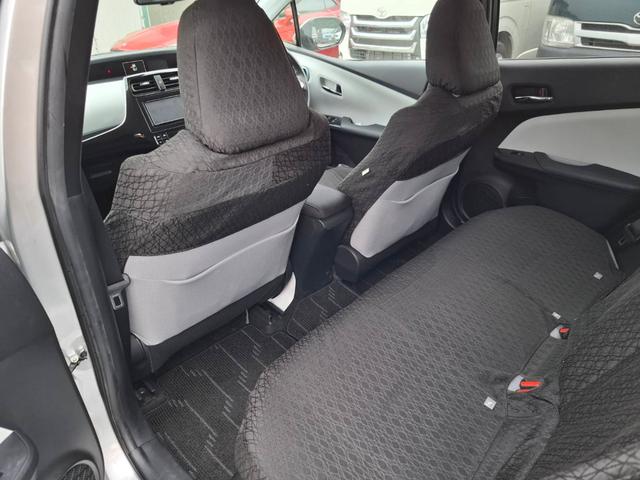 プリウス Ａ　純正ナビ、Ｂｌｕｅｔｏｏｔｈ、フルセグＴＶ（走行中ＯＫ）ヘッドアップディスプレイ、バックカメラ、フォグランプ、自動ワイパー、純正シートカバー、コーナーセンサー１２個、自動ポール、レーダー取締探知機（15枚目）