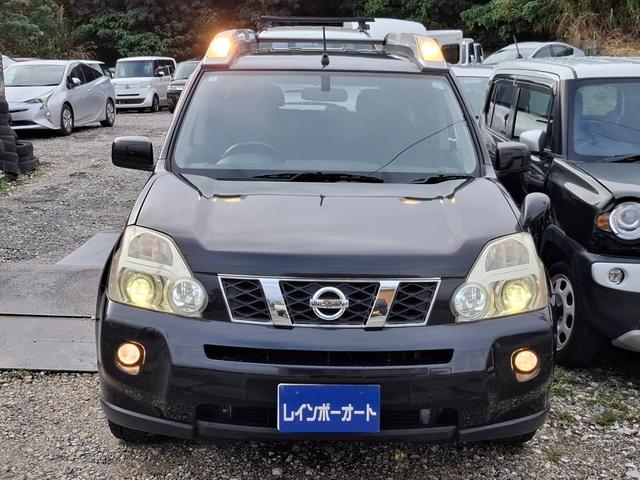 エクストレイル&nbsp;２０ＧＴ　ディーゼルターボ・６ＭＴ・４ＷＤ・ハイパールーフレール（ライト付）・ＨＩＤヘッドライト＆フォグ・革ハンドル・ナビ＆フルセグＴＶ＆ブルートゥース・バックカメラ・１ナンバー登録可能・スマートキー・禁煙車