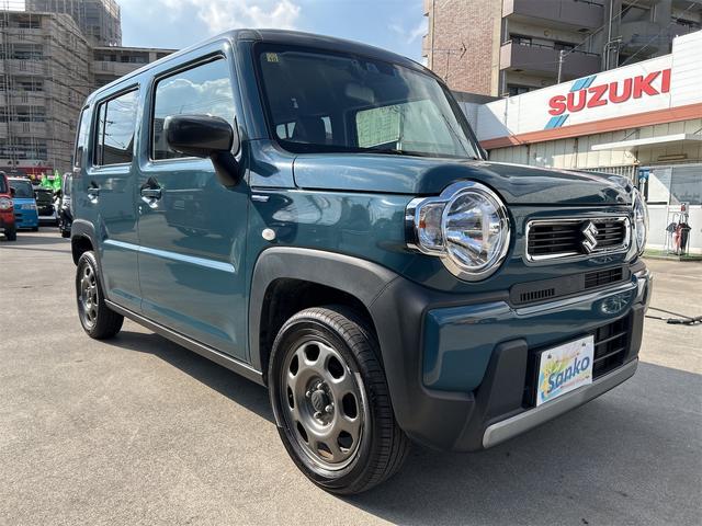 ハスラー ハイブリッドG SDナビ バックモニター ブルートゥースオーディオ DVD ETC USB コーナーセンサー レーダーブレーキサポート 車線逸脱警報(2枚目)