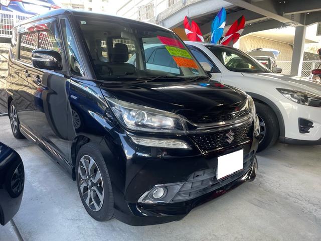 ソリオバンディット ハイブリッドＭＶ　ナビ　ＴＶ　ＤＶＤ　Ｂｌｕｅｔｏｏｔｈ　バックカメラ　衝突軽減ブレーキ　片側電動スライドドア