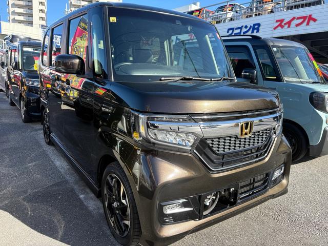 Ｎ－ＢＯＸカスタム Ｇ・Ｌターボホンダセンシング　ナビ　ＴＶ　ＤＶＤ　Ｂｌｕｅｔｏｏｔｈ　バックカメラ　衝突軽減ブレーキ　両側電動スライドドア　ドライブレコーダー