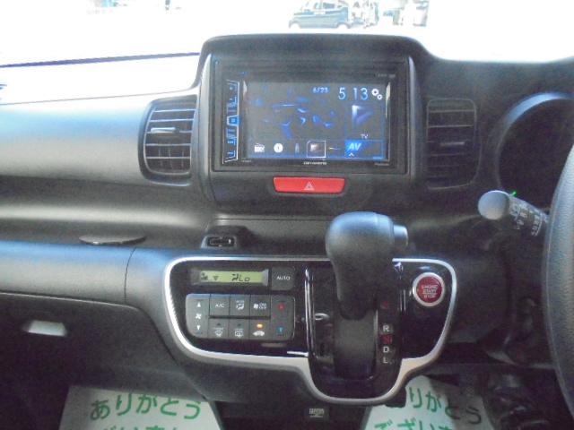 Ｎ－ＢＯＸ Ｇ　ワンセグＴＶ付きＤＶＤチューナー　社外１５インチアルミホイール（9枚目）