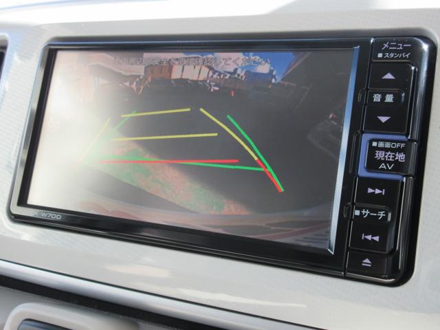 バックカメラ作動状態☆これがあれば苦手な車庫入れが得意になるかも？但し、直接目視が基本デスョ♪