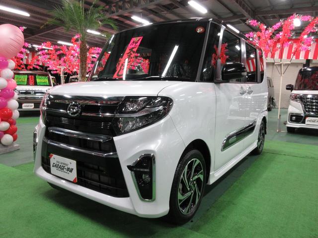 タント カスタムＲＳ　ターボ・ナビ・ハーフレザー・ＬＥＤ・ツインパワードアＶｒ・現行モデル実走１９，９９０ｋｍ（59枚目）