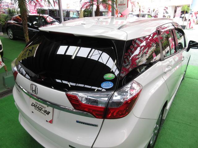 シャトル ハイブリッドＺ　・ナビ＆フルセグ・ＬＥＤライト・バックカメラ・ハーフレザー・エアロＶｒ禁煙車（65枚目）