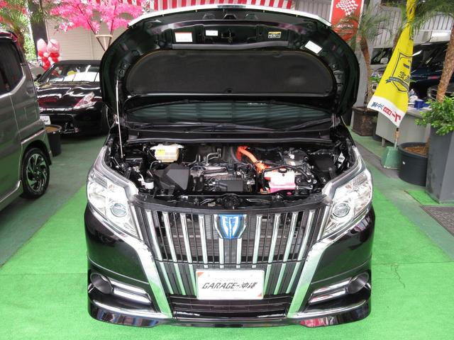 エスクァイア ハイブリッドＧｉ　・純正ナビ＆リア１１インチフリップモニター・ＬＥＤ・バックカメラ・ツインパワードア・黒レザー・エアロＶｒ禁煙車の実走５３，２００ｋｍ（2枚目）