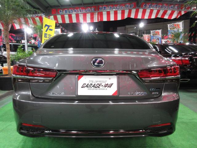 ＬＳ ＬＳ５００ｈ　Ｆスポーツ　４ＷＤ・純正ナビ＆フルセグ・ＬＥＤ・アラウンドビューＶｒ禁煙車の屋根下保管車！（76枚目）