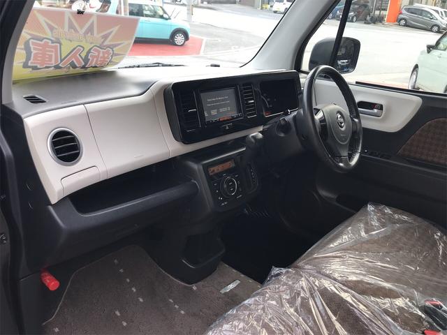 X ナビ 軽自動車 ブラウン CVT AC AW(5枚目)