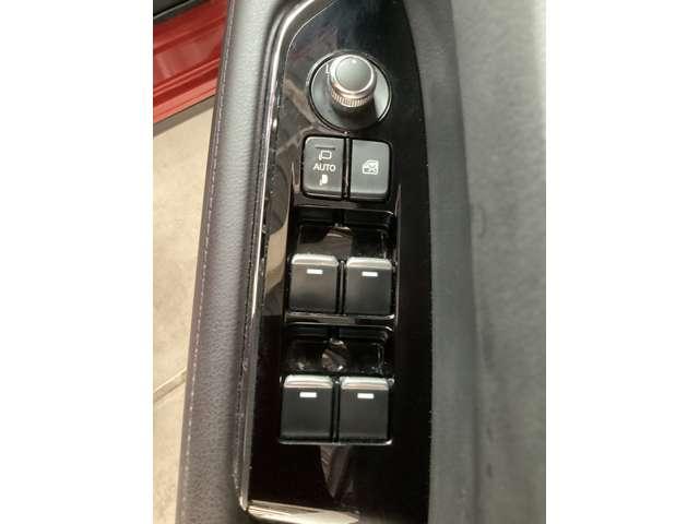 サイドミラーの開閉、ドアの開閉などが手元で簡単にできるシンプルな造りになっております。