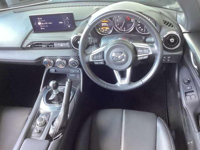 ロードスター Ｓ　レザーパッケージ　新車保証継承　１年保証付き　ＥＴＣ（9枚目）