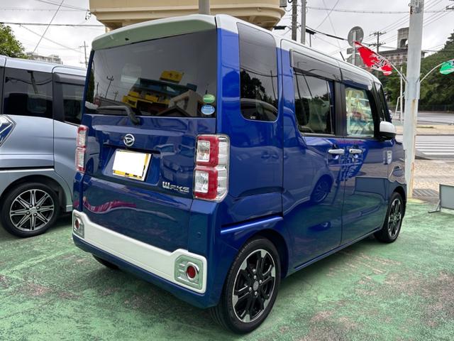 ダイハツ ウェイク Gターボ レジャーエディションSAIII 青白