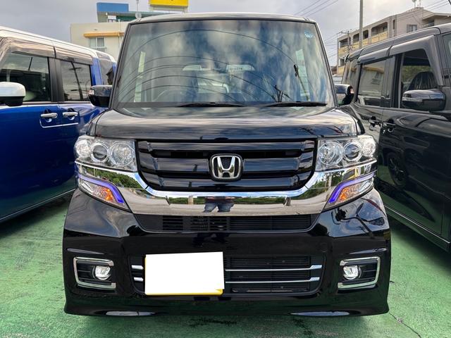 Ｎ－ＢＯＸカスタム Ｇ　ＳＳブラックスタイルパッケージ　特別仕様車／純正ナビＴＶフルセグ／バックカメラ／Ｂｌｕｅｔｏｏｔｈ／ＨＩＤ／スマートキー／左パワースライドドア／オートミラー／リアスライドシート