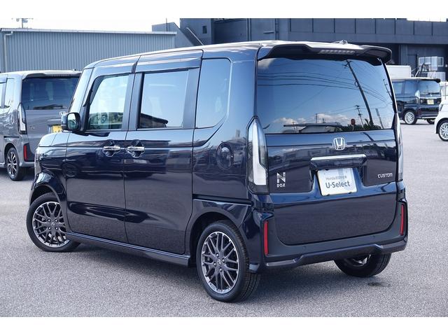 Ｎ－ＢＯＸカスタム ターボ　純正ナビ　ドラレコ前　スマートキー、ＥＴＣ、アルミホイール、リアカメラ、カーナビ、ＴＶ、フロアマット、ドアバイザー、リアシートスライド、両側スライドドア、あんしんパッケージ　防錆済　キーフリー　ＥＳＣ（9枚目）