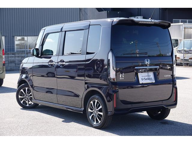 N-BOXカスタム ベースグレード 純正ナビ ドラレコ前 スマートキー、ETC、アルミホイール、リアカメラ、カーナビ、TV、フロアマット、ドアバイザー、リアシートスライド、両側スライドドア、あんしんパッケージ 防錆済 アクティブクルーズ(9枚目)