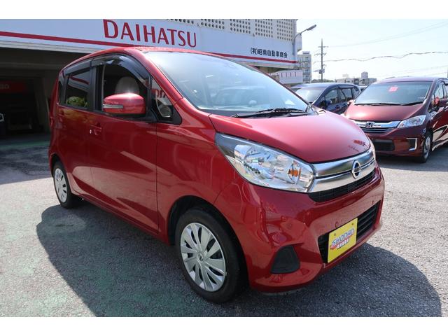 嬉しいナビにドラレコ付き・綺麗なレッドカラ―の軽自動車お買い得価格で販売中です♪