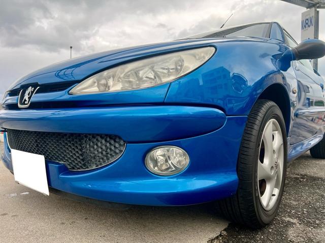 ２０６ 　／オープンカー／１６インチアルミホイール／ＣＤ付き／パワーステアリング／パワーウィンドウ／アンチロックブレーキ／イモビライザー／キーレスエントリー／Ｗエアバッグ／集中ドアロック／走行距離３７８００ｋｍ（18枚目）