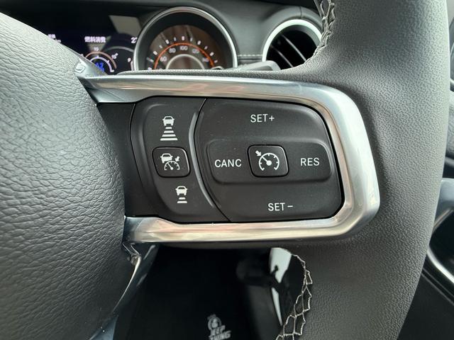 クルーズコントロールになります。高速道路や自動車専用道路等にて、定速巡航が可能となる便利な機能です。長距離移動の際でも疲