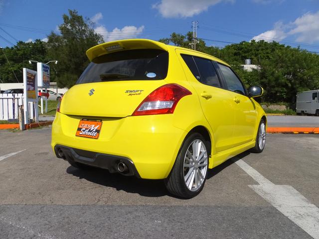 スイフトスポーツ ベースグレード　６速マニュアル　ナビ／テレビ　純正アルミ（7枚目）