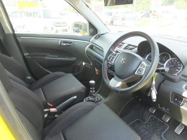 スイフトスポーツ ベースグレード　６速マニュアル　ナビ／テレビ　純正アルミ（13枚目）