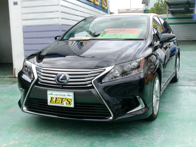 HS HS250h バージョンL 後期仕様スピンドルグリル・後期テール・ブラックレザーシート・マークレビンソンオーディオ