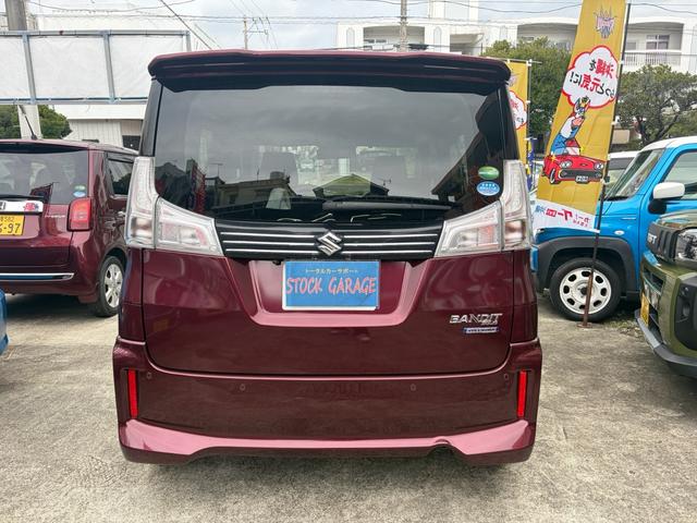 ソリオバンディット ハイブリッドＭＶ　全方位モニター付き９インチナビ・ＤＶＤフルセグＢｌｕｅｔｏｏｔｈ・ＥＴＣ・左電動スライドドア・デュアルカメラブレーキサポート・パーキングセンサー・シートカバー・タイヤ国産２０２５年モデル（12枚目）