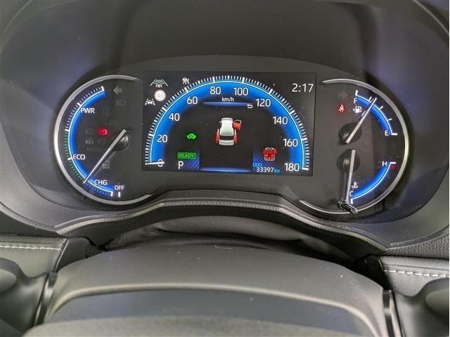 マルチインフォメーションディスプレイ付きのメーターです。エコ運転へ導く多彩な情報を表示してくれます。