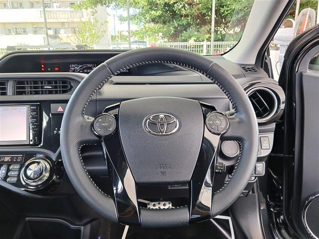 アクア Ｇ　Ｇ’ｓ　ワンセグ　メモリーナビ　ミュージックプレイヤー接続可　バックカメラ　衝突被害軽減システム　ＥＴＣ　ドラレコ　ＬＥＤヘッドランプ　記録簿（24枚目）