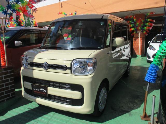 スペーシア ハイブリッドＧ　走行２２０００ＫＭ　セーフティーサポート機能付　ＤＶＤナビ・ＴＶ・ＣＤ・Ｂｌｕｅｔｏｏｔｈ・バックモニター付　プッシュスタート機能　スマートキー（2枚目）