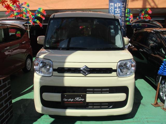 スペーシア ハイブリッドＧ　走行２２０００ＫＭ　セーフティーサポート機能付　ＤＶＤナビ・ＴＶ・ＣＤ・Ｂｌｕｅｔｏｏｔｈ・バックモニター付　プッシュスタート機能　スマートキー（3枚目）