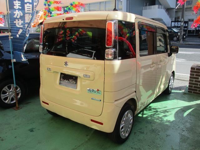 スペーシア ハイブリッドＧ　走行２２０００ＫＭ　セーフティーサポート機能付　ＤＶＤナビ・ＴＶ・ＣＤ・Ｂｌｕｅｔｏｏｔｈ・バックモニター付　プッシュスタート機能　スマートキー（8枚目）