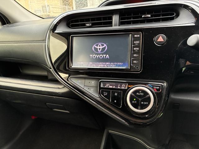 アクア Ｓスタイルブラック　ナビ　テレビ　バックカメラ　スマートキー　プッシュスタート　ＥＴＣ（8枚目）